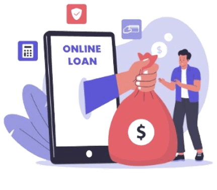 Mekaro online loan hero illustration